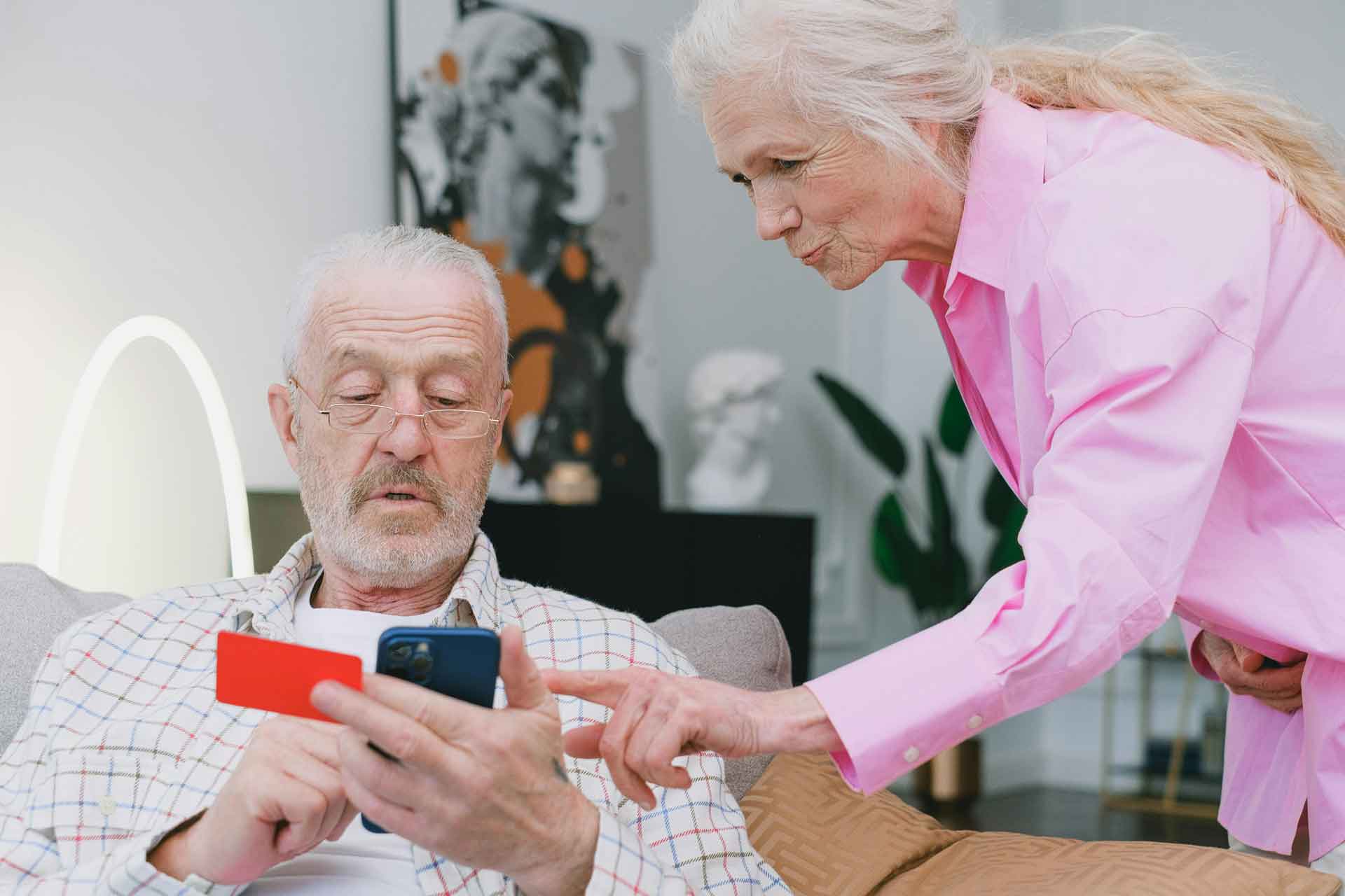 Senior discounts on phone and internet